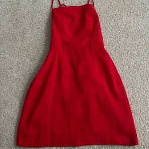 PRINCESS POLLY RED DRESS WORN ONCE!
